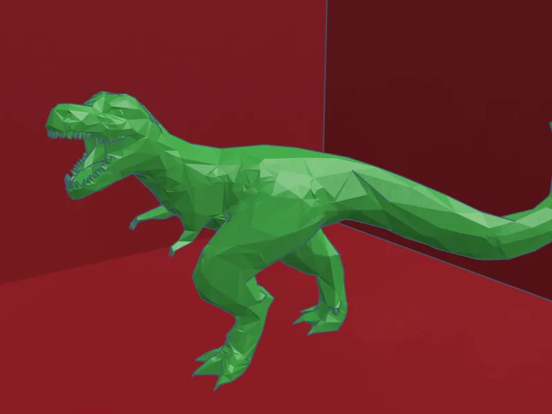 Low Poly Dinosaur