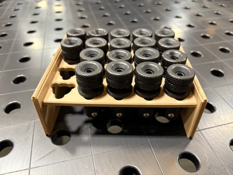 Siegmond Fast Clamp Bolt Storage