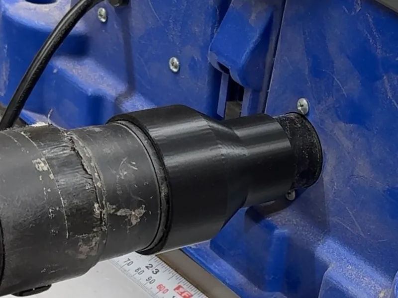 Kreg Foreman to shop vac adaptor