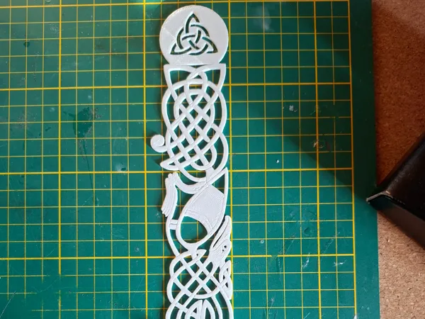 Marque-page motifs celtiques