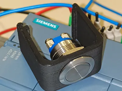 20mm Button DIN holder
