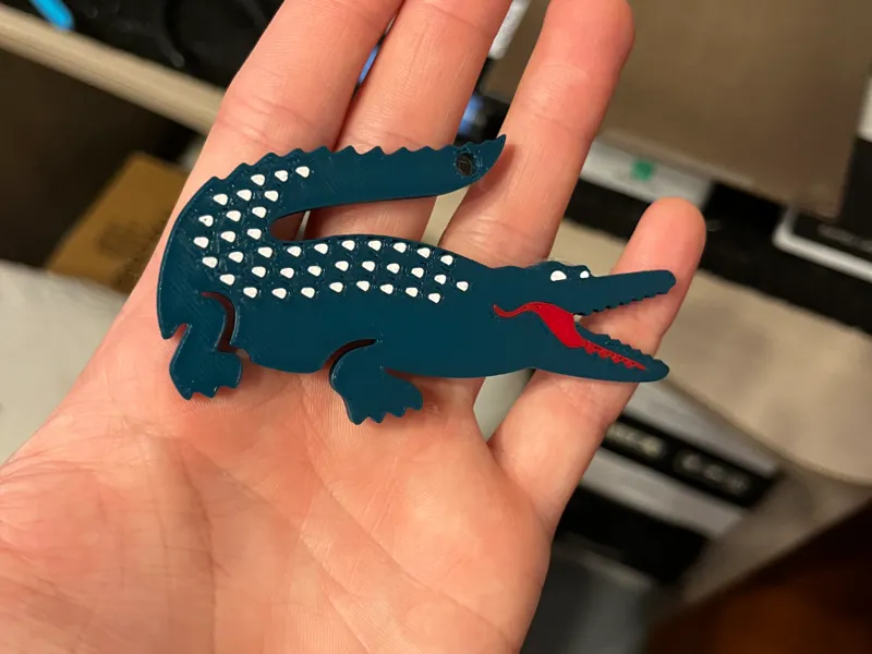 Lacoste Keychain