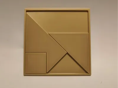 Square Puzzle 5 Pieces