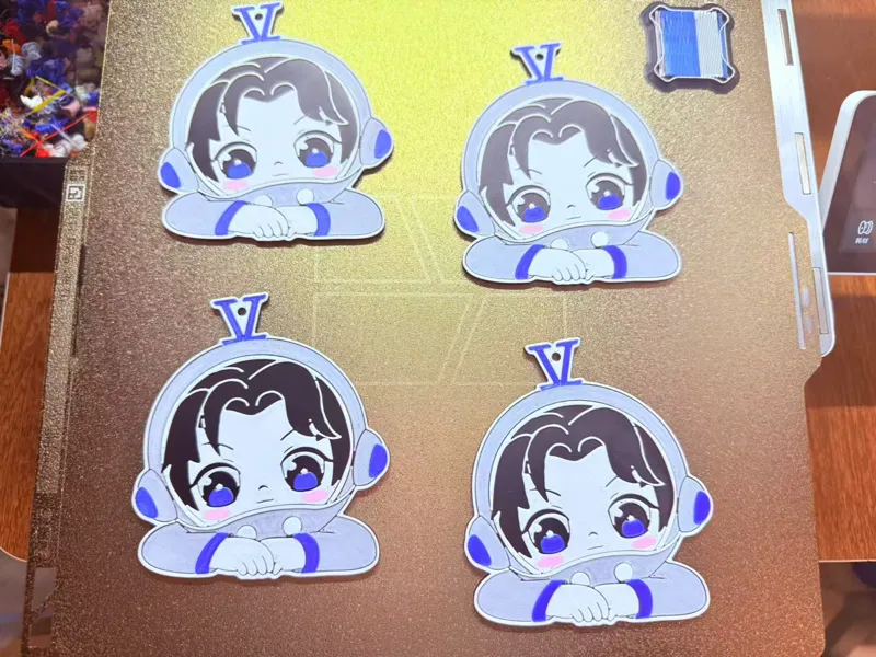 张杰 应援 张杰星星 钥匙扣挂牌