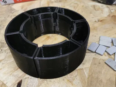 Tire inserts - (RC model Volvo 120L)