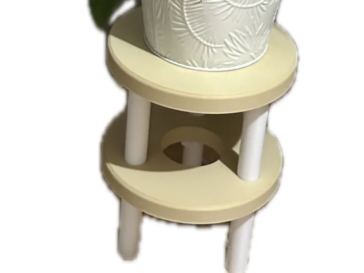 petite table support fleur