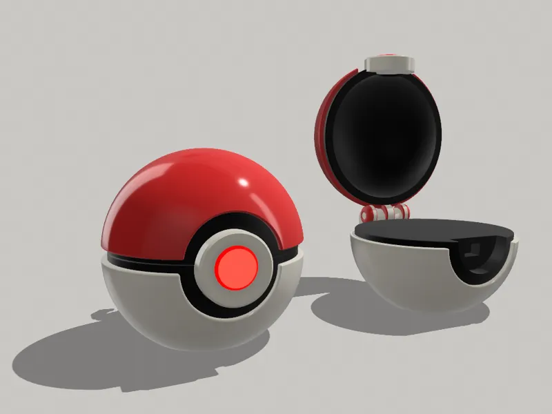 Portable Pokeball Chair/Chest