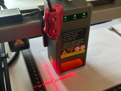 Creality Falcon 2 Laser Crosshair/Pointer Holder