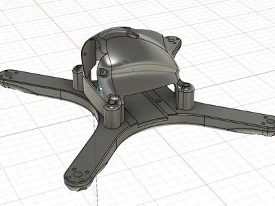 3 inch toothpick fpv drone frame (FROG v1)