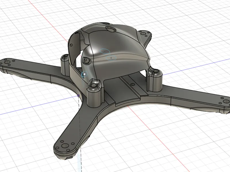 3 inch toothpick fpv drone frame (FROG v1)