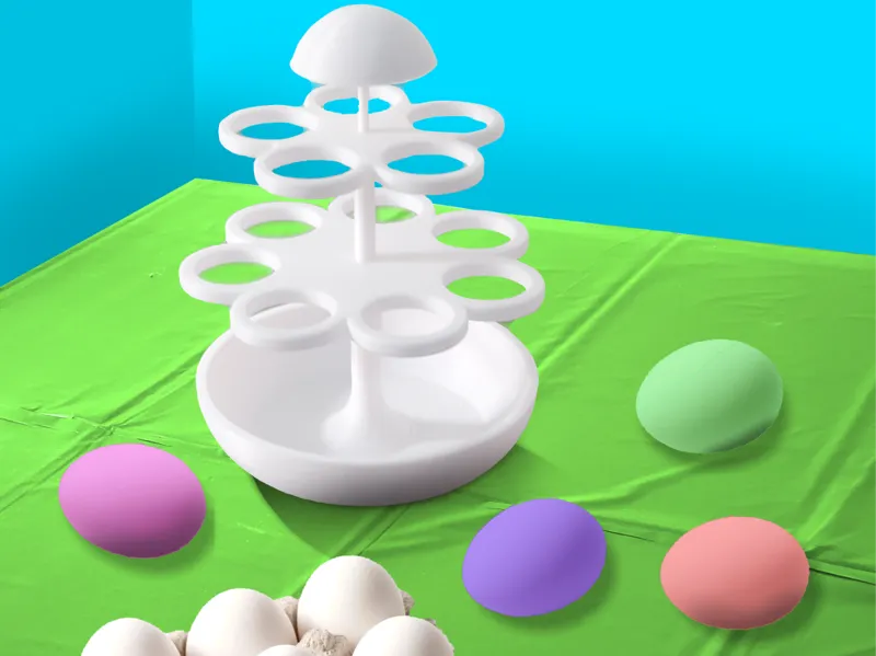 Egg Stand Display