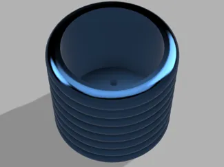 Bubble Planter with Drainage Tray