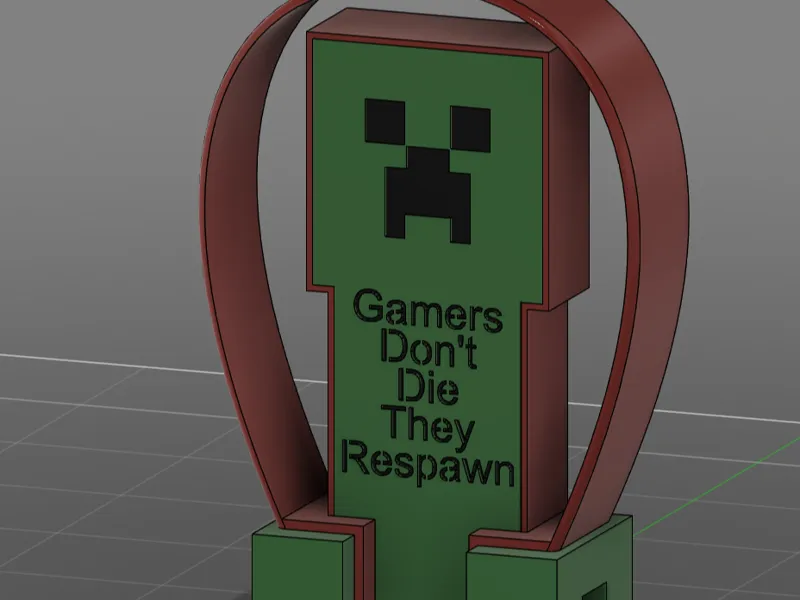 Creeper headset stand