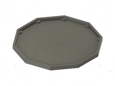 D10 Planter Tray