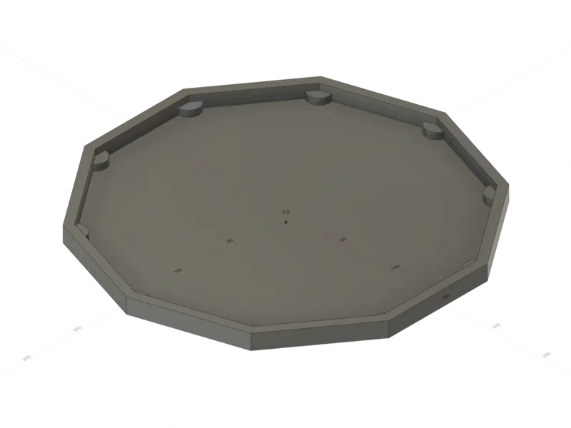 D10 Planter Tray