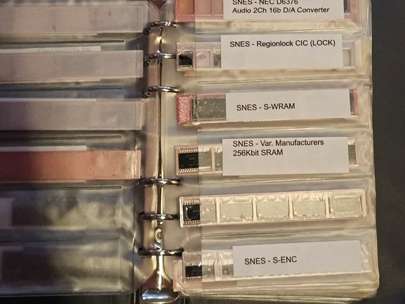 Sorting Trays for SMD Integrated Circuits