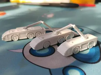 1：400机场消防车模型第三代