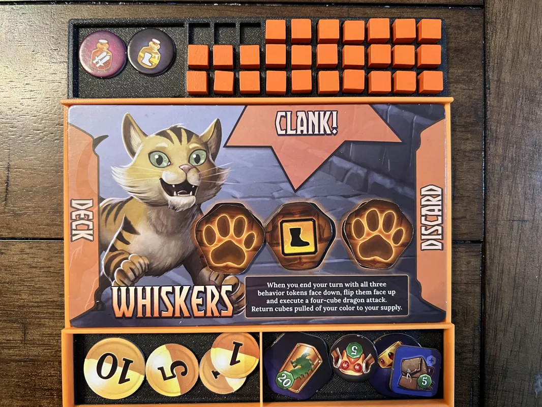 Clank Dashboard and Card Holders