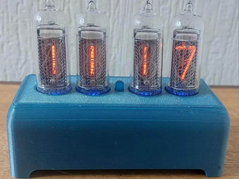 IN14 Nixie Clock Case (Alex Gyver project)