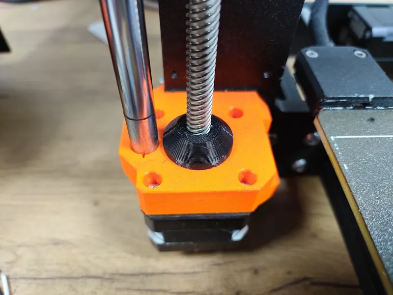 Prusa lead screw cover