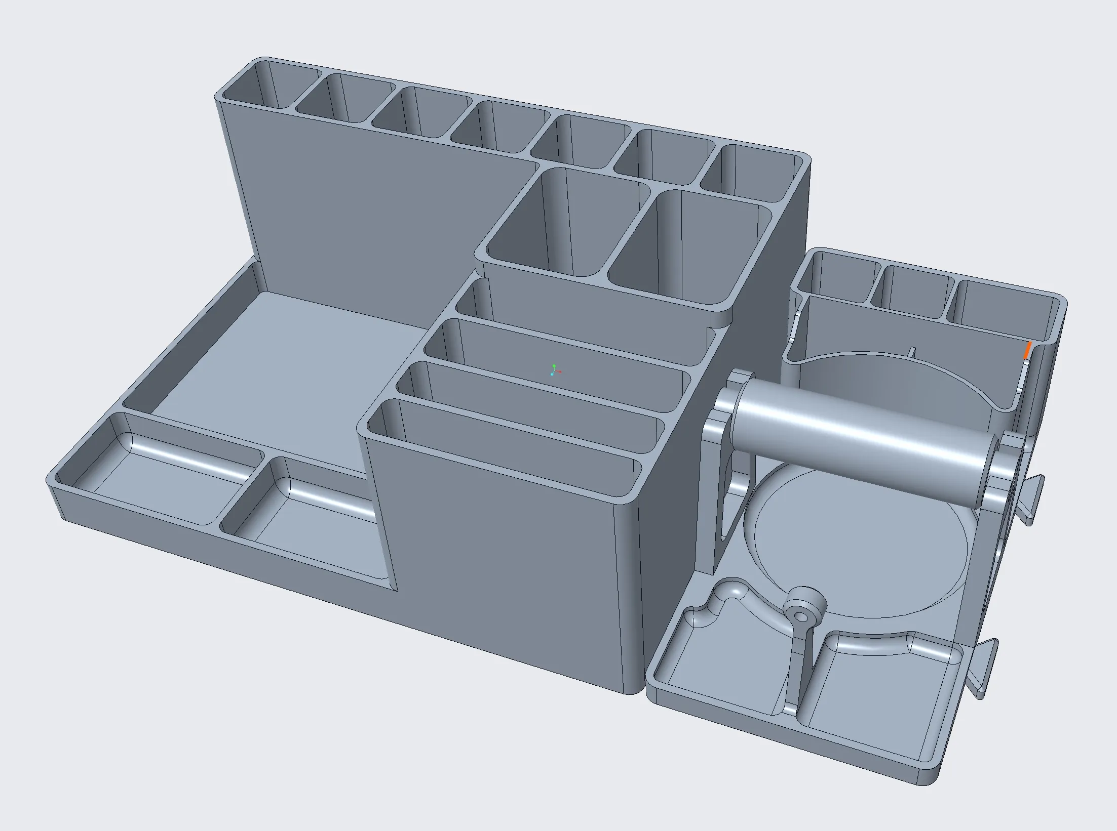 LWZM1 Desktop Organizer System Desk Tidy Desktop Tool Storage - Free 3D ...