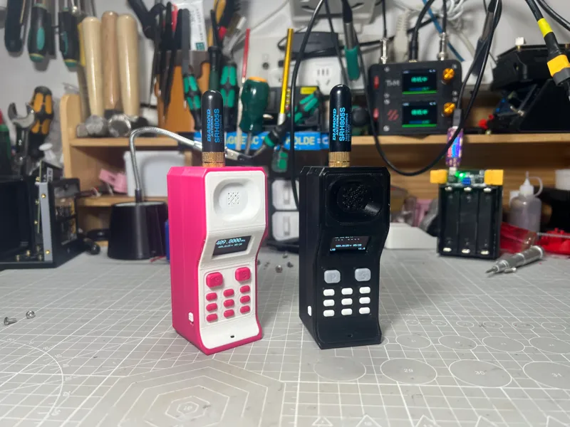 灵犀LXB 迷你对讲机 大哥大外形