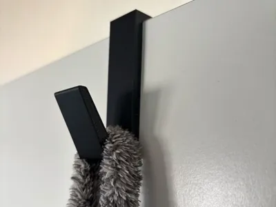 Coat Hook for doors (width 13,5mm - scaleable)