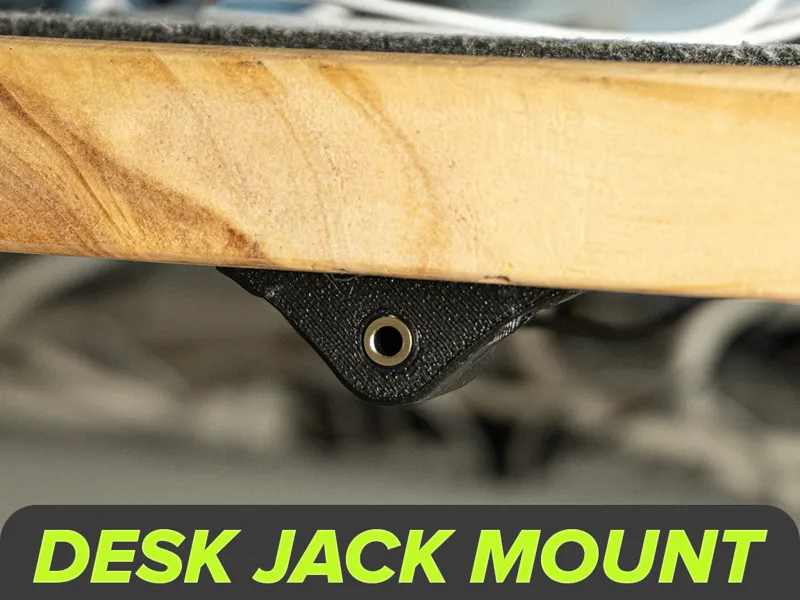 Desk 3.5mm Jack Mount