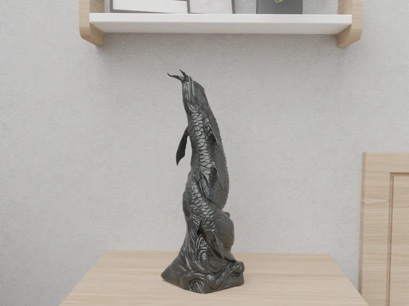Fish Sculpture Decorative