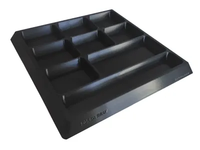 Screw tray for electronics disassembly