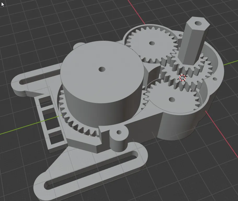 Turntable motor as seen in video by Make it work. MakerWorld: Download ...