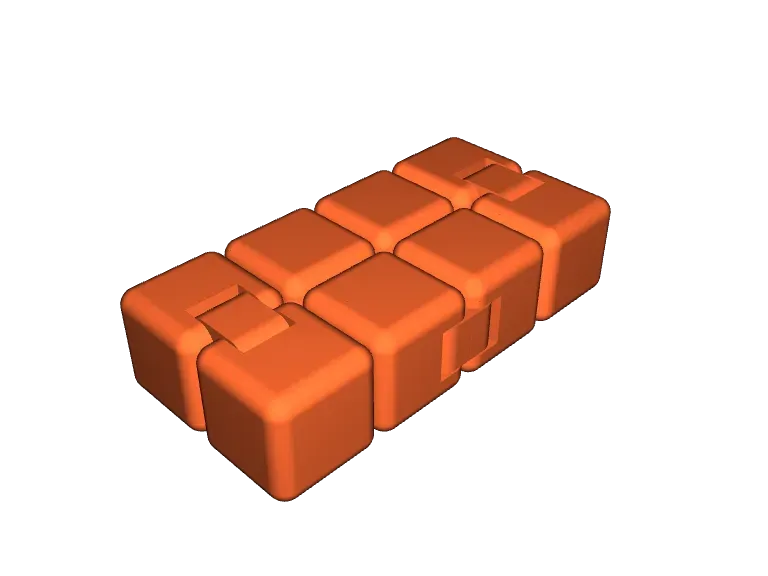 Infinity cube fidget V2