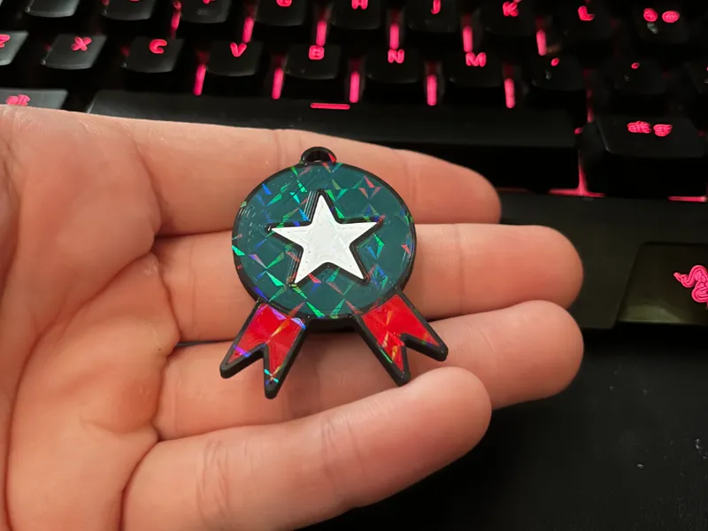 Graduated Keychain