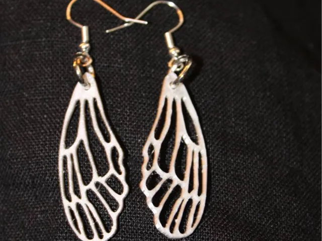 Earrings - Magical fairy bug wings