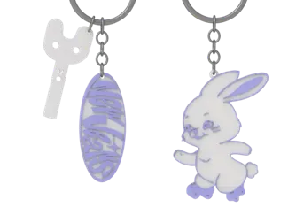 New Jeans Keychain earrings  kpop