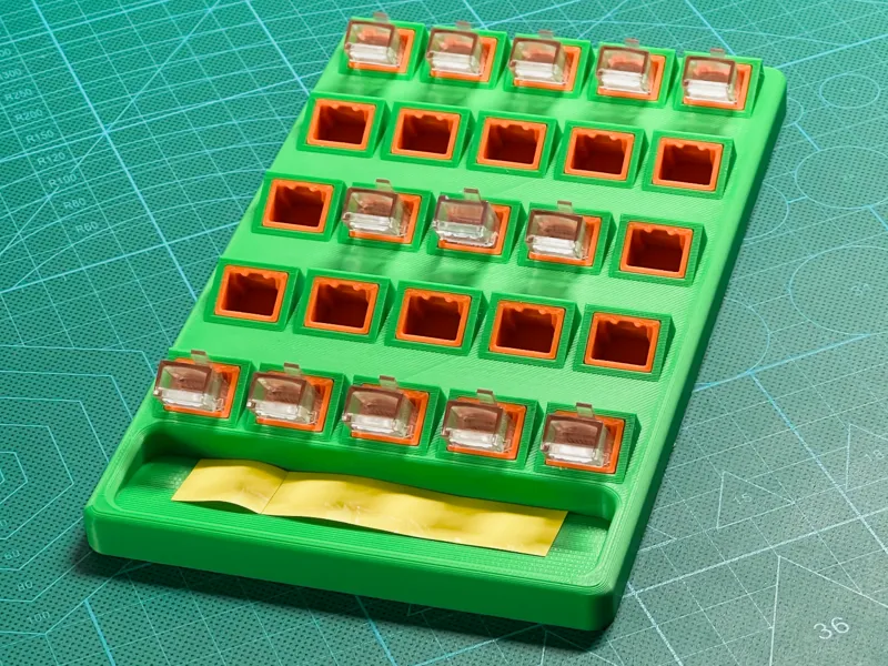 机房运维用RJ45水晶头收纳盘