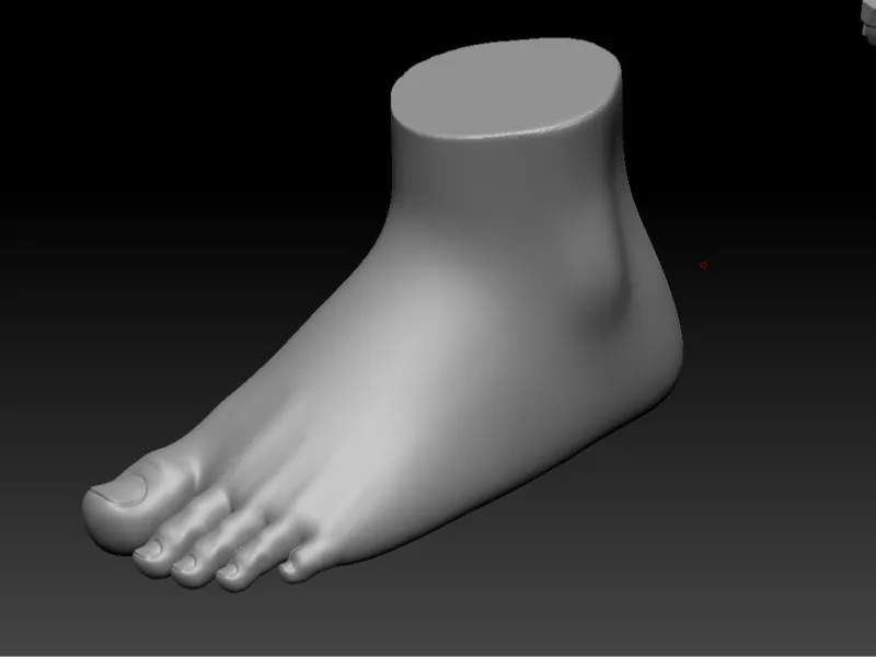 leg 3d design for printing