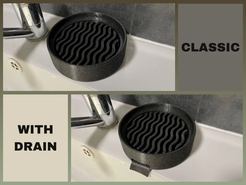 Soap Dish – Classic & With Drain