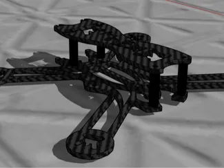 ecFPV Zephyr Mini - 2.5" FPV Frame