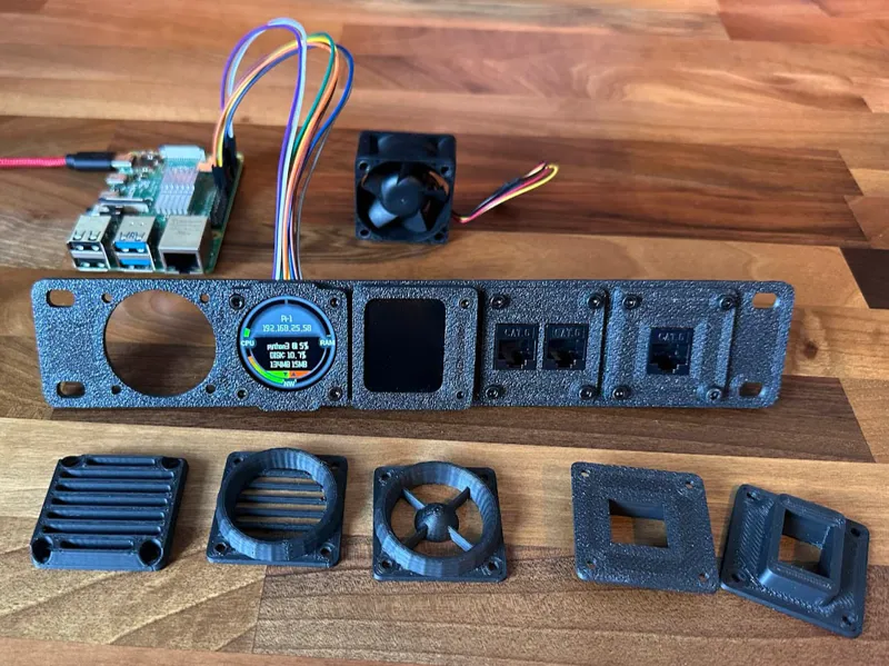 40mm Fan Hole Mount - Non Fan Panels