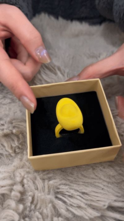 来！来财！转钱（赚钱）戒指，越转越赚 祝大家发大财！