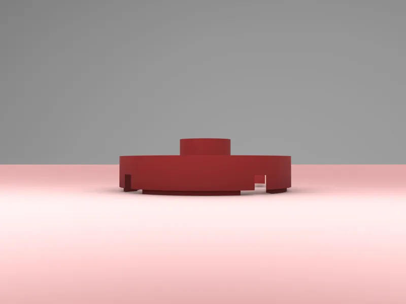 Round Jumper Plate 2X2