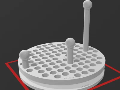 Adjustable Spinning Paint Mount/Stand - 