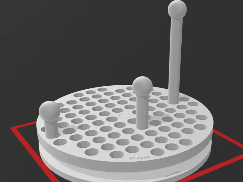 Adjustable Spinning Paint Mount/Stand - 