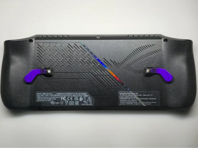 Asus ROG Ally X - Elite 2 Magnetic Paddle Mod