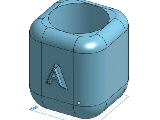 A - CubeFlowVase