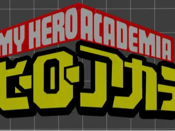 My Hero Academia logo  
