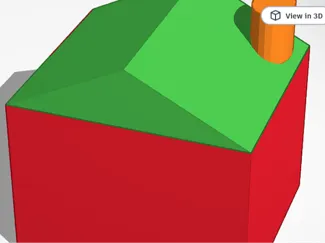 Mini golf house
