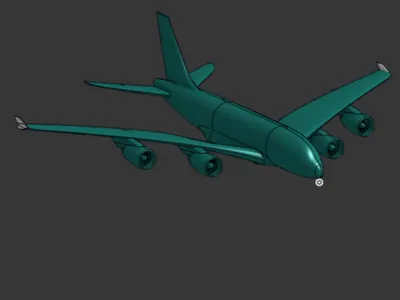 Airbus A380 Model