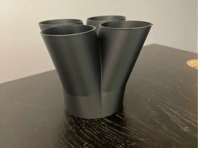 Quad 4 1.5" pipes to 2.5" collector